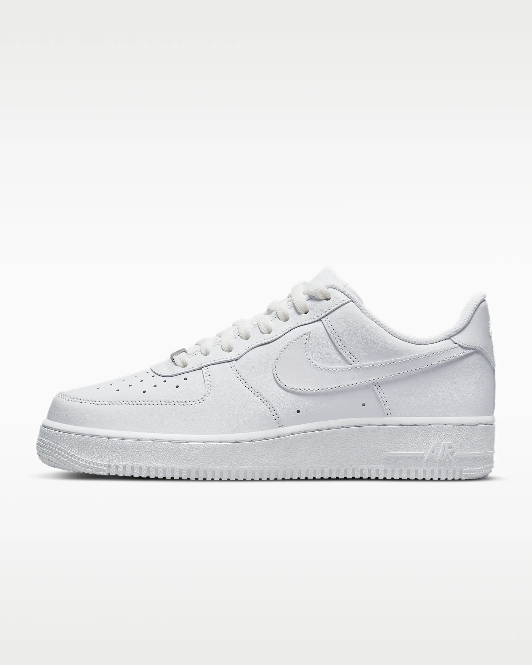 Nike Air Force 1 '07 in white — official product photograph